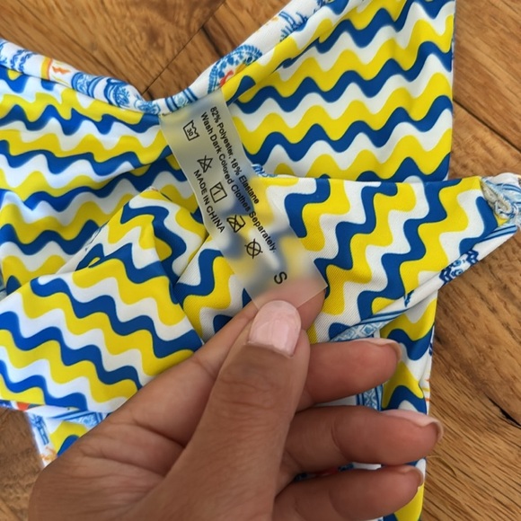 SHEIN Italian summer coastal bikini NWT - Picture 3 of 5